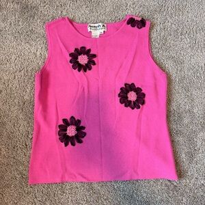 90’s Floral Tank Top